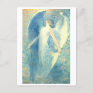 Angel Painting Postcard Postkarte