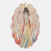Angel Paper Ornament Karte (Rechts)