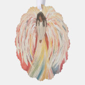 Angel Paper Ornament Karte (Links)