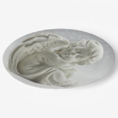 Angel-Papierplatte Pappteller (Schrägansicht)