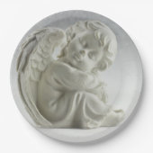 Angel-Papierplatte Pappteller (Vorderseite)