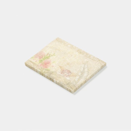 Angel Parchment Post It Notes Post-it Klebezettel (angewinkelt)