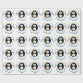 ANGEL PENGUIN GESCHENKPAPIER (Flach)