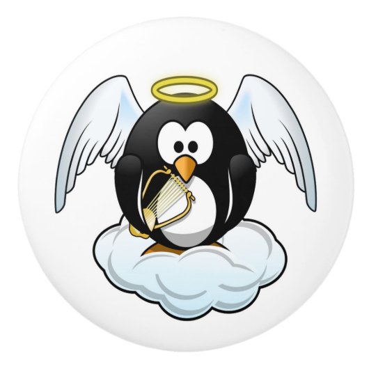 ANGEL PENGUIN KERAMIKKNAUF (Vorderseite)
