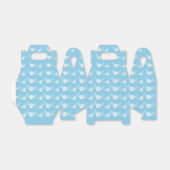 Angel Pet Paw Prints Custom Sky Blue Geschenkschachtel (Ungefaltet)