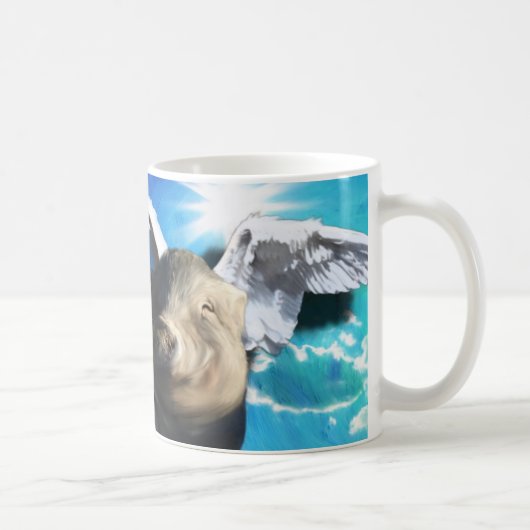 Angel Pig Kaffeetasse (Rechts)