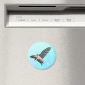 Angel Pig Magnet (In Situ (Geschirrspüler))