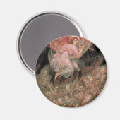 Angel Piping zu Soulen in Hell von Evelyn De Morga Magnet (Vorderseite/Rückseite)