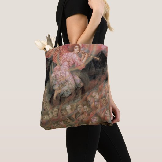 Angel Piping zu Soulen in Hell von Evelyn De Morga Tasche (Von Nahem)