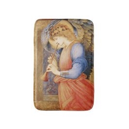 Angel Playing a Flageolet (von Edward Burne-Jones) Badematte