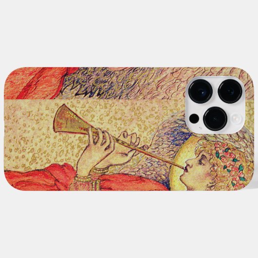 Angel Playing Case-Mate iPhone Hülle (Rückseite (Horizontal))