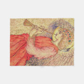 Angel Playing Fleecedecke (Vorderseite (Horizontal))