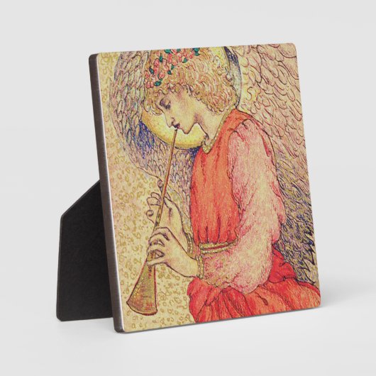 Angel Playing Fotoplatte (Vorderseite)