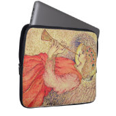 Angel Playing Laptopschutzhülle (Vorne Rechts)