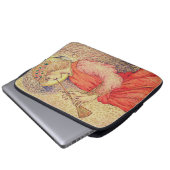 Angel Playing Laptopschutzhülle (Vorne Knopf)