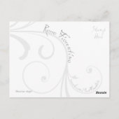 Angel Playing Postkarte (Rückseite)