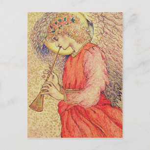 Angel Playing Postkarte