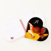 ANGEL PLAYY LUTE Music Making Cherub Monogram Notizblock (Innenseite)