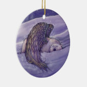 Angel Polar Bear Ornament (Rechts)
