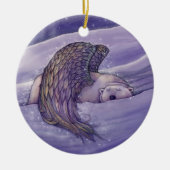 Angel Polar Bear Ornament (Vorne)