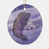 Angel Polar Bear Ornament (Links)