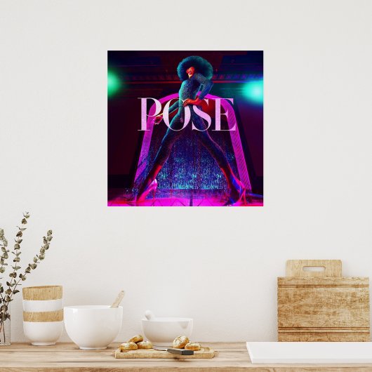 Angel-Pose Poster (Küche)