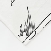 Angel Postcard Fleece Blanket (Ecke)