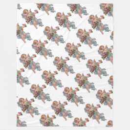 Angel Postcard Fleece Blanket