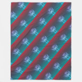 Angel Postcard Fleece Blanket (Vorderseite)