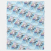 Angel Postcard Fleecedecke (Vorderseite)