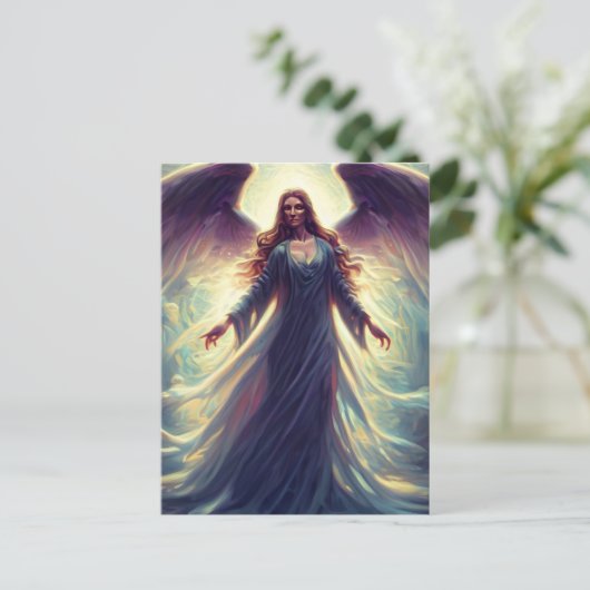 Angel Postcard Postkarte (Stehend Vorderseite)