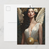 Angel Postcard Postkarte (Vorne/Hinten)