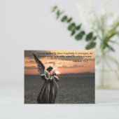 Angel Postcard Postkarte (Stehend Vorderseite)