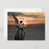 Angel Postcard Postkarte (Vorne/Hinten)