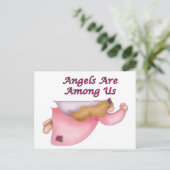 ANGEL POSTCARD POSTKARTE (Stehend Vorderseite)