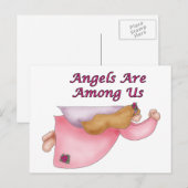 ANGEL POSTCARD POSTKARTE (Vorne/Hinten)