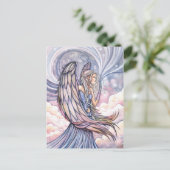Angel Postcard von Molly Harrison Postkarte (Stehend Vorderseite)