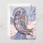 Angel Postcard von Molly Harrison Postkarte (Vorne/Hinten)