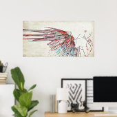 Angel Poster (Heimbüro)