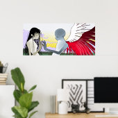 Angel Poster (Heimbüro)