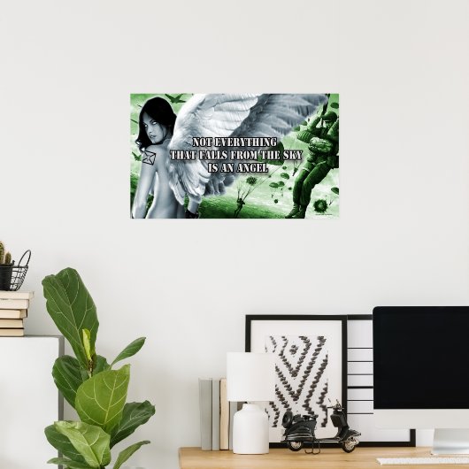 Angel Poster (Heimbüro)