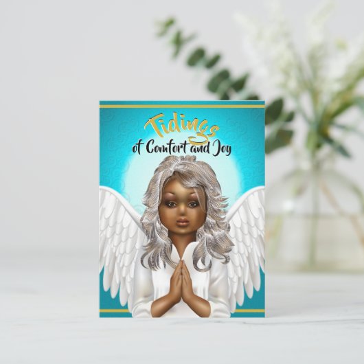 Angel Postkarte (Stehend Vorderseite)