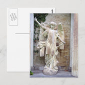 Angel Postkarte (Vorne/Hinten)