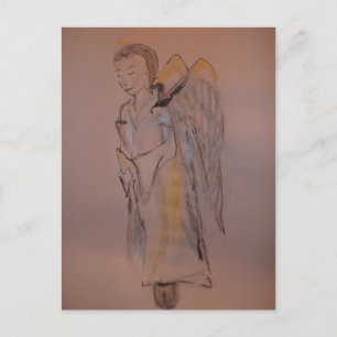 Angel Postkarte