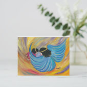 Angel Postkarte (Stehend Vorderseite)