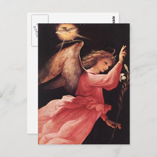 Angel Postkarte (Vorne/Hinten)