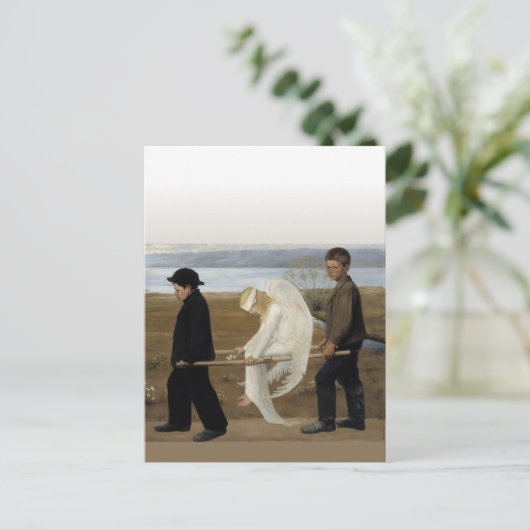 Angel Postkarte (Stehend Vorderseite)