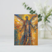 Angel Postkarte (Stehend Vorderseite)