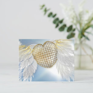 Angel Postkarte