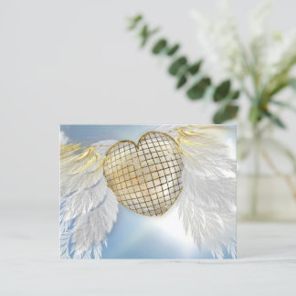 Angel Postkarte
